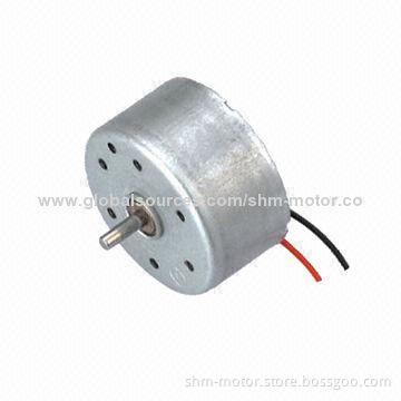Small DC Motors, 5V Rated Voltage, CE Certified